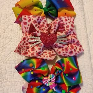 Set of 3 Jojo bow's